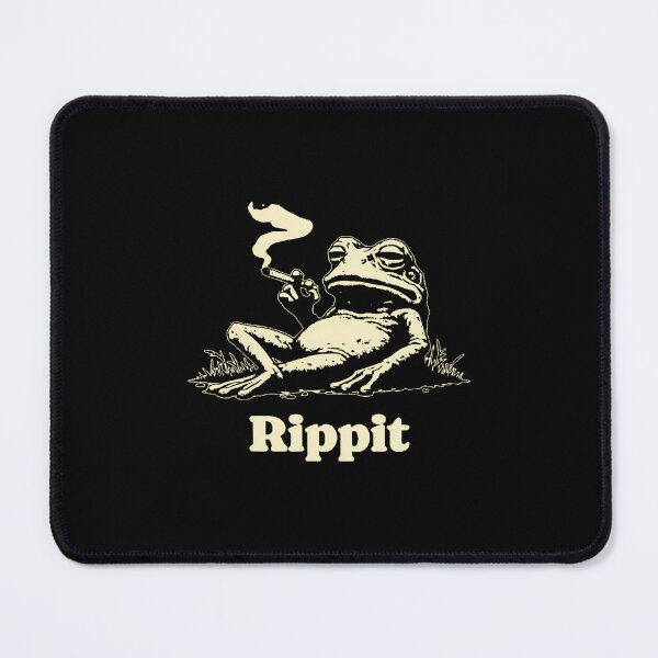 Item preview, Rippit Frog Stoner Weed Marijuana Smoker Cannabis 420 Funny designed and sold by EricaMaude1.