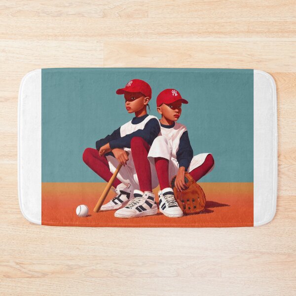 Item preview, Two Young Baseball Players designed and sold by lautir.