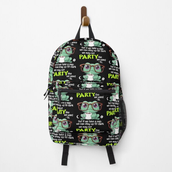 Item preview, Frog We May Not Party Like We Used To But If We Take A Nap designed and sold by CeliaApril.