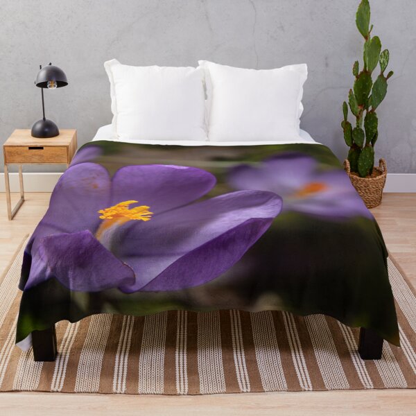 Item preview, Wild Purple Crocus Macro - False Saffron (Autumn Wildflower) (Macro of Wild Purple Crocus - Autumn Flower) designed and sold by DavidBuitragoCobo.