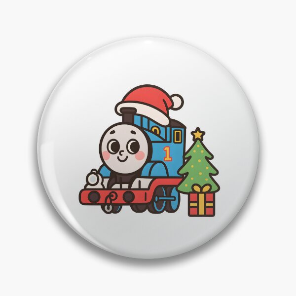 Item preview, cute train cartoon illustration merry christmas  designed and sold by sabartgunpla.