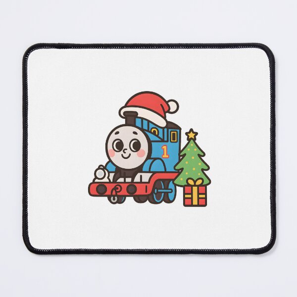 Item preview, cute train cartoon illustration merry christmas designed and sold by sabartgunpla.