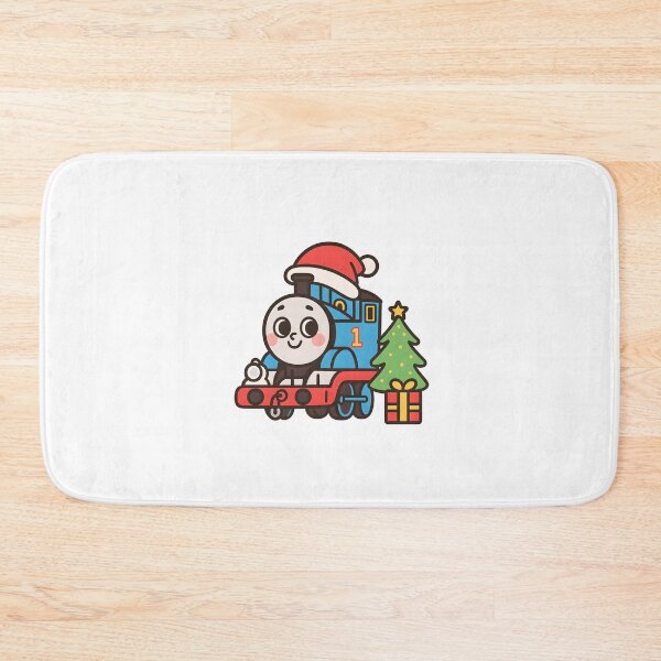 Item preview, cute train cartoon illustration merry christmas  designed and sold by sabartgunpla.
