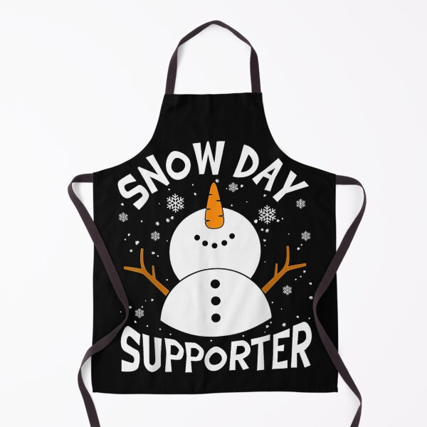 Item preview, Snow Day Supporter Funny Minimalist Snowman Winter Weather Quote designed and sold by LizzyKeiko.