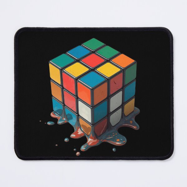 Item preview, Melting Rubik's Cube - Surreal Pop Art Puzzle designed and sold by ArtCustomDesign.