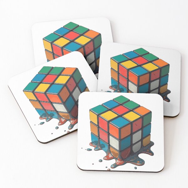 Item preview, Melting Rubik's Cube - Surreal Pop Art Puzzle designed and sold by ArtCustomDesign.