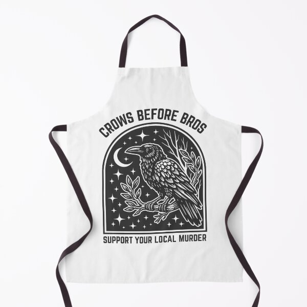 Item preview, Crows Before Bros Support Your Local Murder Vintage Crow Design designed and sold by flagylART.
