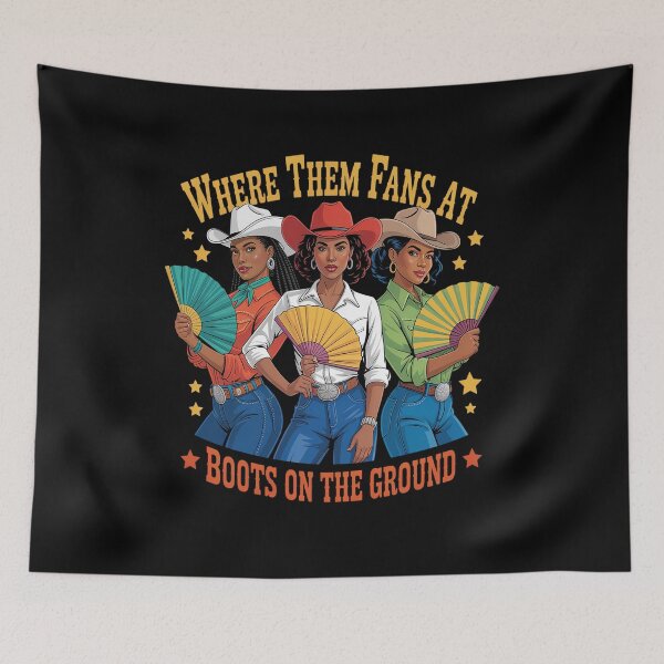 Item preview, Where Them Fans At Western Dance designed and sold by SiegridOffical.