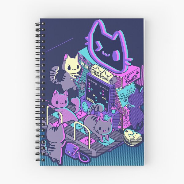 Item preview, Arcade Cats Deskmat designed and sold by CptGerry.