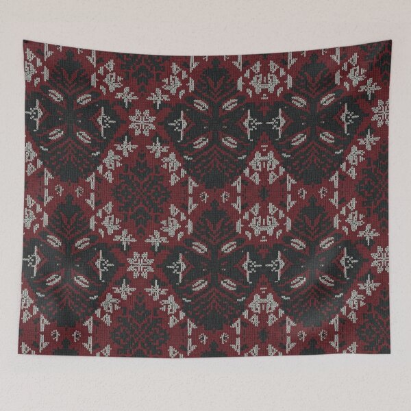 Item preview, Cozy Winter Sweater Jacquard Repeat designed and sold by designwiss.