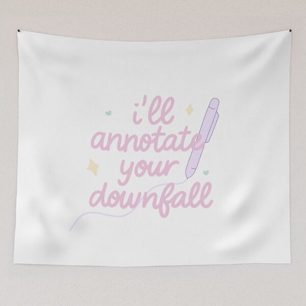 Item preview, I’ll Annotate Your Downfall designed and sold by shrimpmyride.