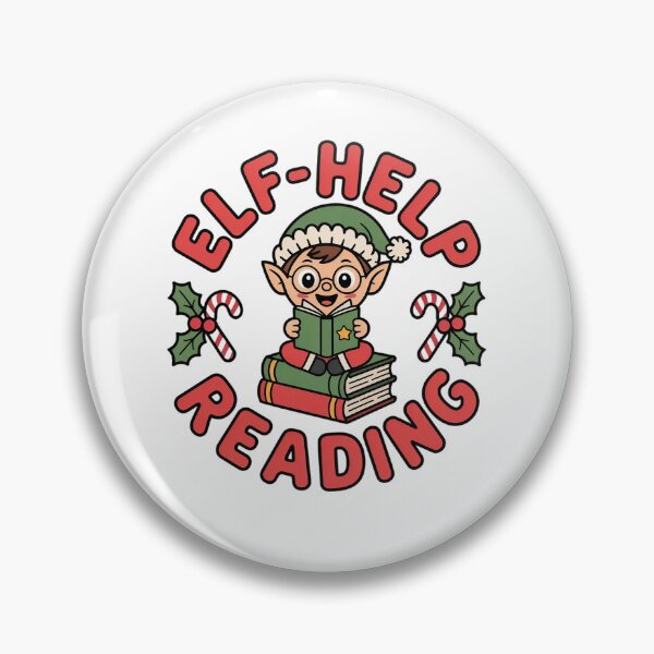 Item preview, Elf-Help Reading - Holiday Elf Book designed and sold by MagicWander.
