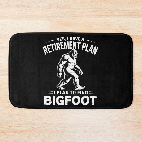 Artikelvorschau, Ja, ich habe einen Altersvorsorgeplan, Bigfoot. entworfen und verkauft von SiegridOffical.