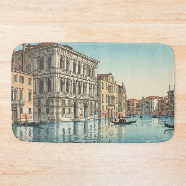 Item preview, Ca Pesaro of Venice Japanese Woodblock Print designed and sold by Takeda-art.