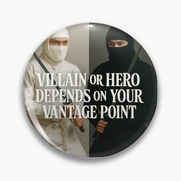 Item preview, Villain or Hero – Vantage Point designed and sold by DezigEK.
