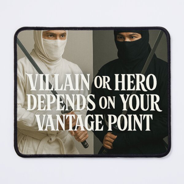 Item preview, Villain or Hero – Vantage Point designed and sold by DezigEK.