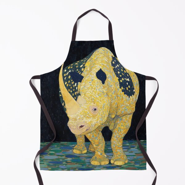 Item preview, Colorful Mosaic Rhino designed and sold by lautir.
