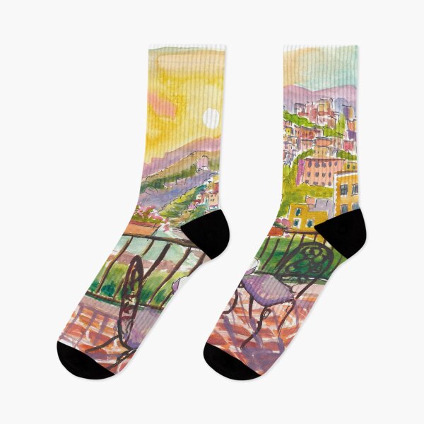 Item preview, Positano Balcony View with Lemons, Amalfi Coast and Cityscape designed and sold by artshop77.