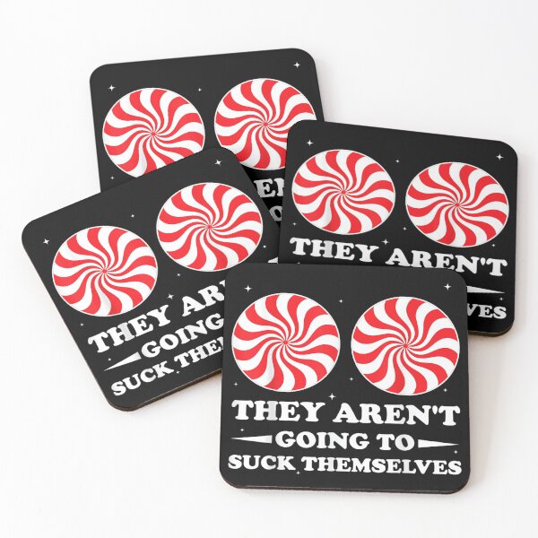 Item preview, They Aren't Going To Suck Themselves Funny Candy Cane Swirl Humor designed and sold by CrinoSwice.