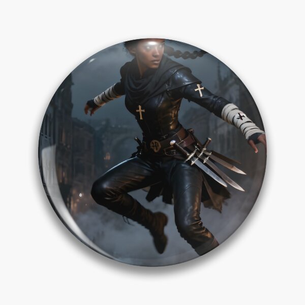 Item preview, Inej Ghafa — The Wraith of the Barrel designed and sold by InkloreCulture.