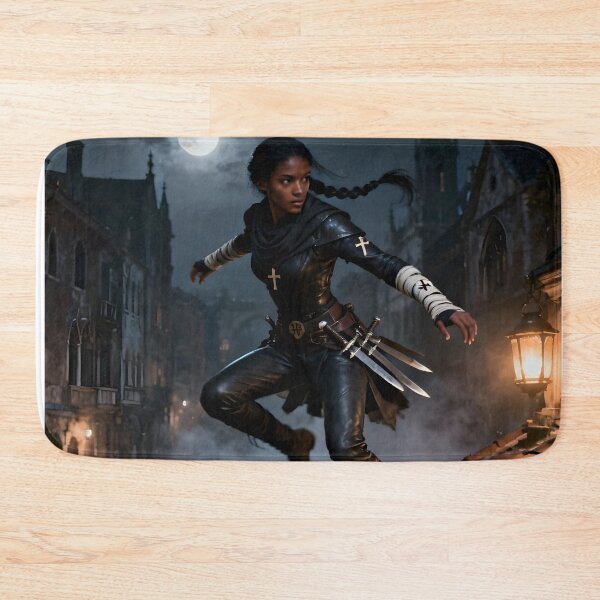 Item preview, Inej Ghafa — The Wraith of the Barrel designed and sold by InkloreCulture.