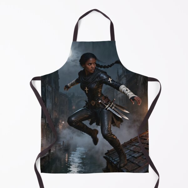 Item preview, Inej Ghafa — The Wraith of the Barrel designed and sold by InkloreCulture.