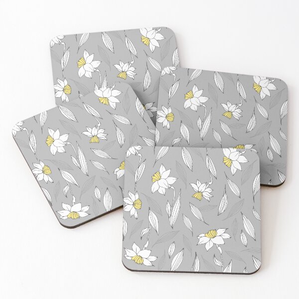 Item preview, Daffodils Delicate Hand Drawn Pattern designed and sold by mariamsol.