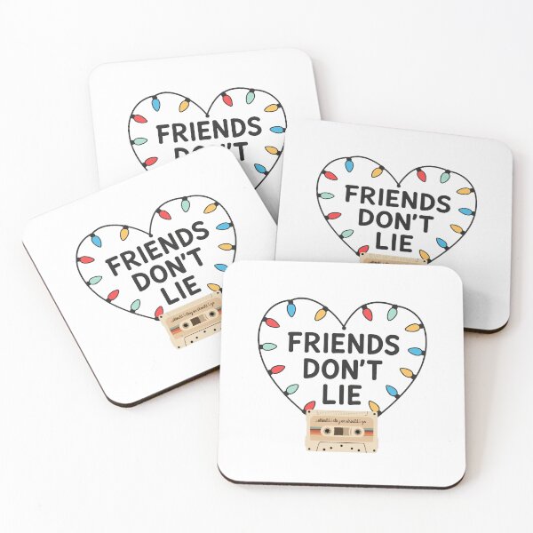 Item preview, Friends don't lie designed and sold by The Cozy Crypt.