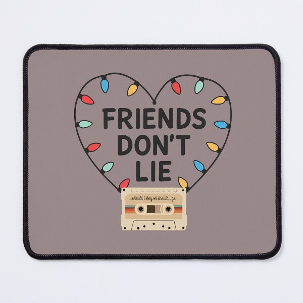 Item preview, Friends don't lie designed and sold by The Cozy Crypt.