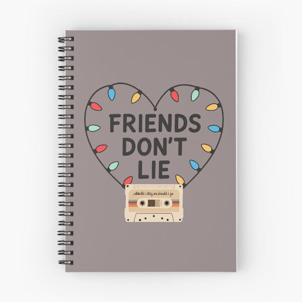 Item preview, Friends don't lie designed and sold by The Cozy Crypt.