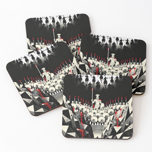 Item preview, Sparta: Battle of Thermopylae Leonidas 300 Spartans designed and sold by GeoWhimsy Studio.