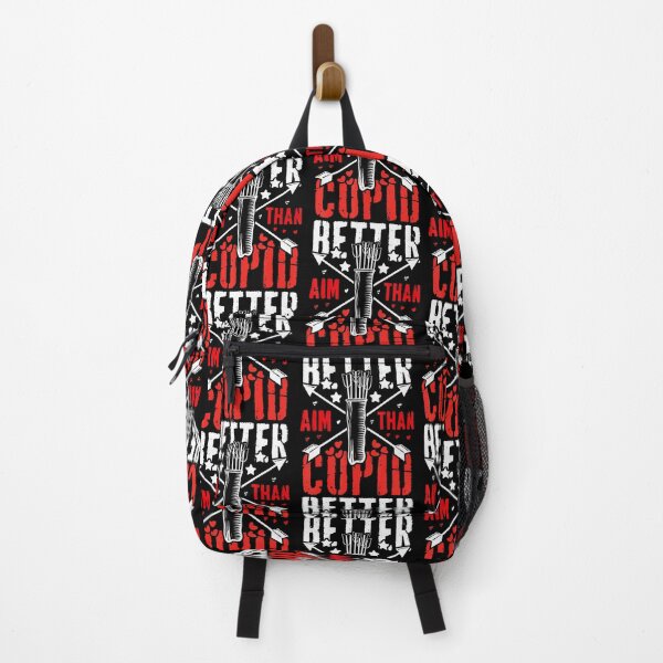Item preview, I Aim Better Than Cupid Hunting Valentines Day Archery designed and sold by MarianMartha.