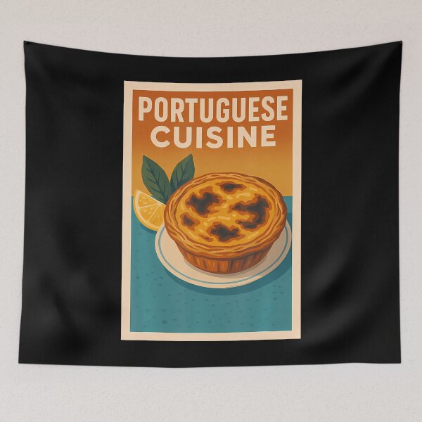 Item preview, Vintage Portuguese Cuisine Pastel De Nata designed and sold by HollyTrina1.