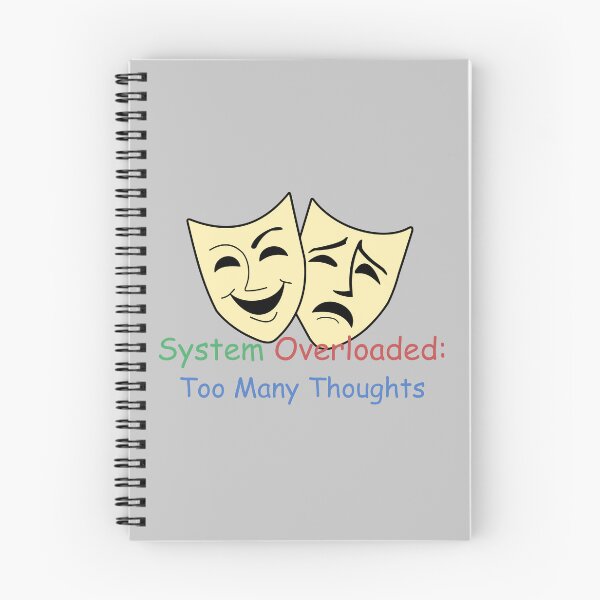 Item preview, Ambivalence System Overloaded: Too Many Thoughts designed and sold by Wolf on the Stroke.
