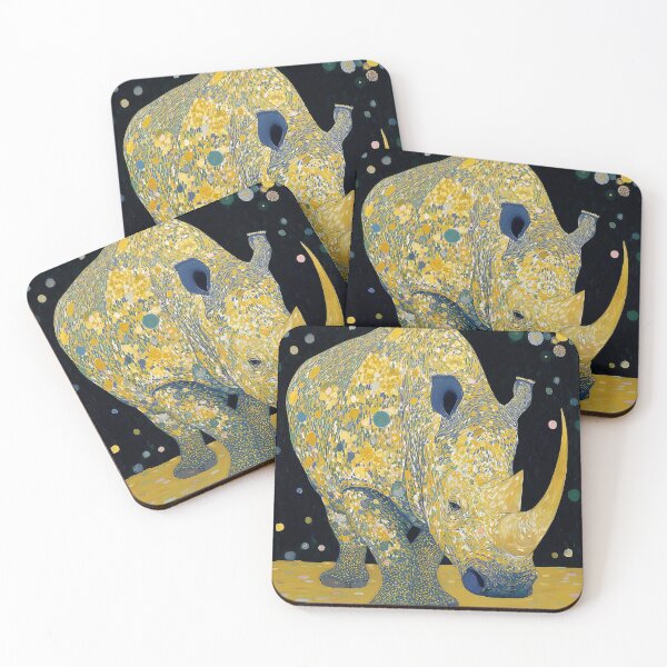 Item preview, Starry Rhino in a Dreamy Universe designed and sold by lautir.