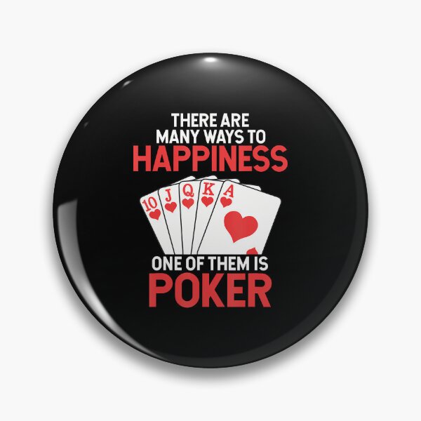 Item preview, Many Ways To Happiness Poker Hands Texas Holdem Player Poker designed and sold by JuneLisa1.
