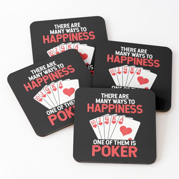Item preview, Many Ways To Happiness Poker Hands Texas Holdem Player Poker designed and sold by JuneLisa1.