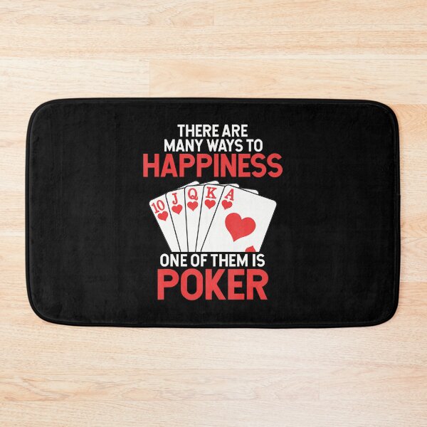 Item preview, Many Ways To Happiness Poker Hands Texas Holdem Player Poker designed and sold by JuneLisa1.
