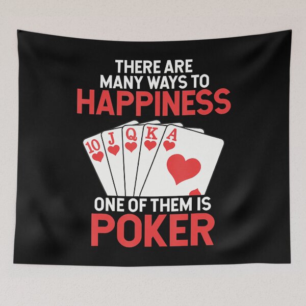 Item preview, Many Ways To Happiness Poker Hands Texas Holdem Player Poker designed and sold by JuneLisa1.