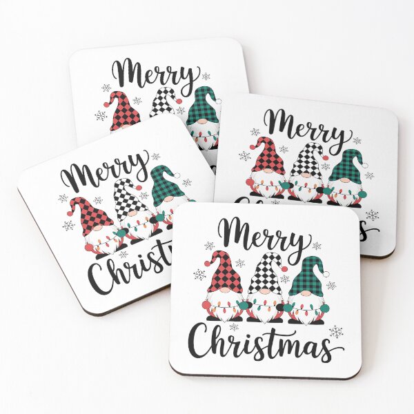 Item preview, Buffalo Plaid Christmas Gnome Trio designed and sold by QuietBloom80.