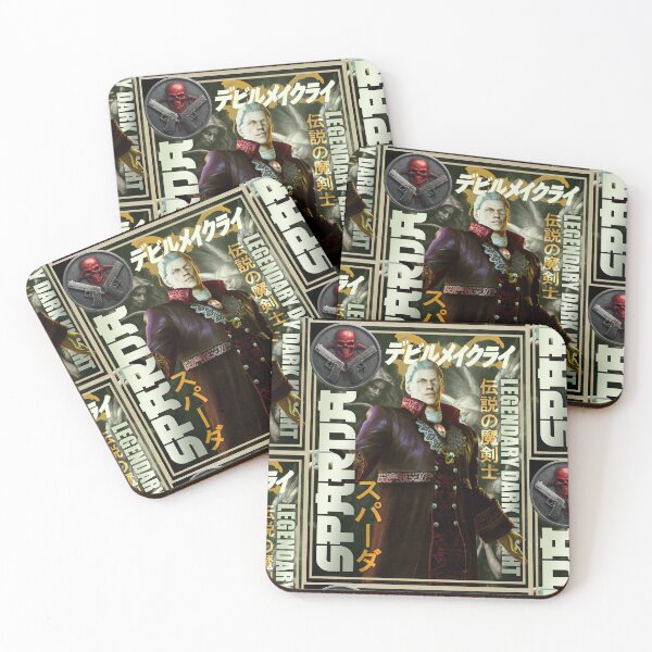 Item preview, Devil May Cry Sparda Classic Retro Gaming Art  designed and sold by Back2Collage.