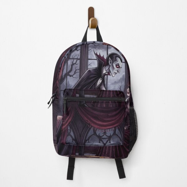 Item preview, Dracula seduces Mina illustration gothic vampire art designed and sold by Vintage Designs +.