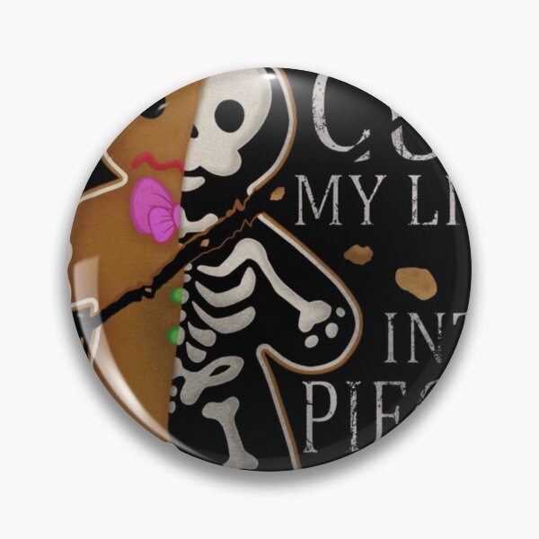 Item preview, Cut My Life Into Pieces Funny Gingerbread Skeleton Emo Song Parody designed and sold by Jone Cham.