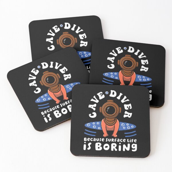 Item preview, Cave Diver Cave Diving Vintage Diver Funny Quote designed and sold by JuneLisa1.