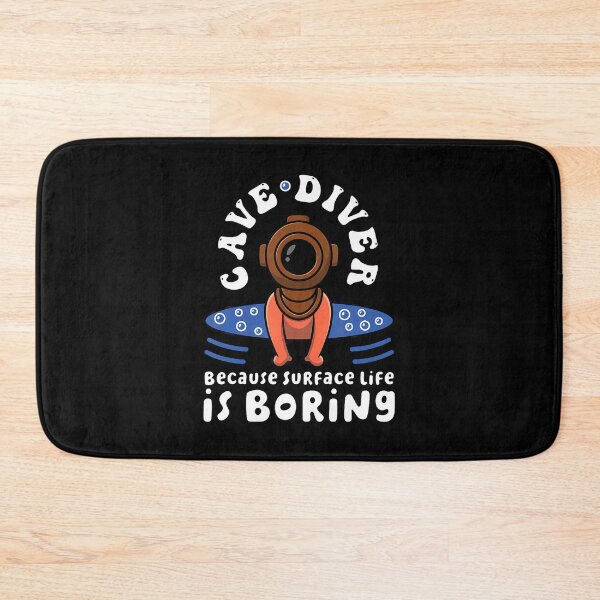 Item preview, Cave Diver Cave Diving Vintage Diver Funny Quote designed and sold by JuneLisa1.