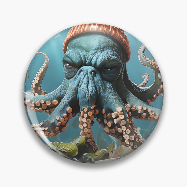Item preview, Octopus Pickle Emporium designed and sold by ONYX Pixee.