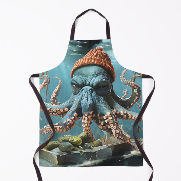 Item preview, Octopus Pickle Emporium designed and sold by ONYX Pixee.