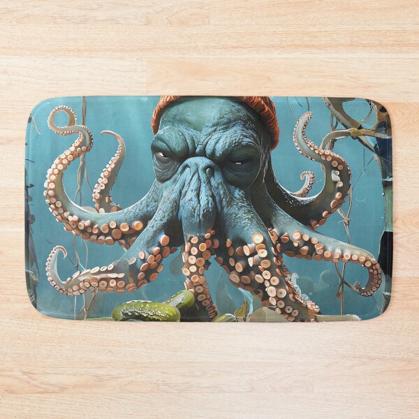 Item preview, Octopus Pickle Emporium designed and sold by ONYX Pixee.