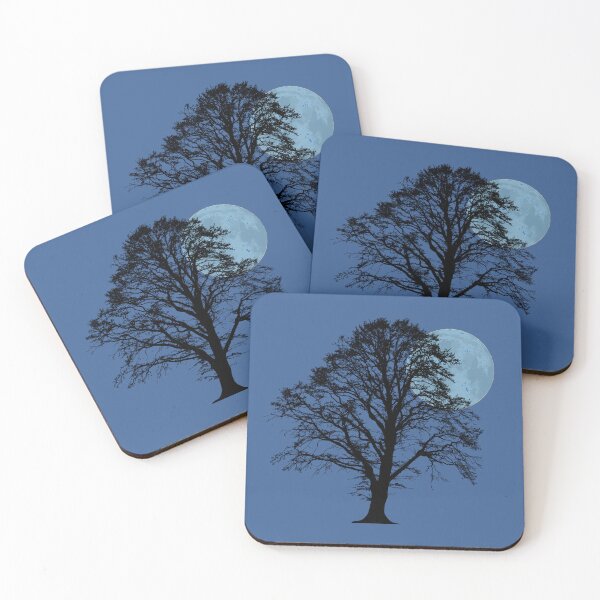Item preview, Winter Moon and Tree designed and sold by Jeallan Designs.