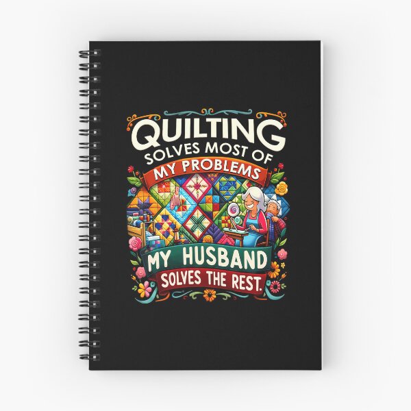 Item preview, Quilting Solves Most Of My Problems My Husband Solves designed and sold by CharlotteSandra.